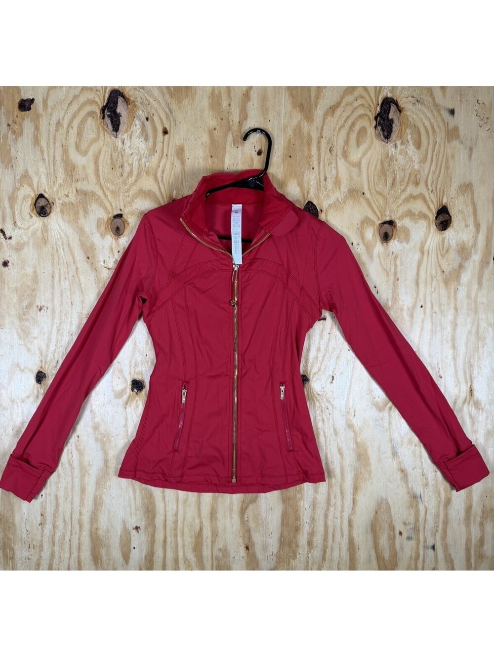 Lululemon Athletica Define Jacket Luon True Red NWT Size 8